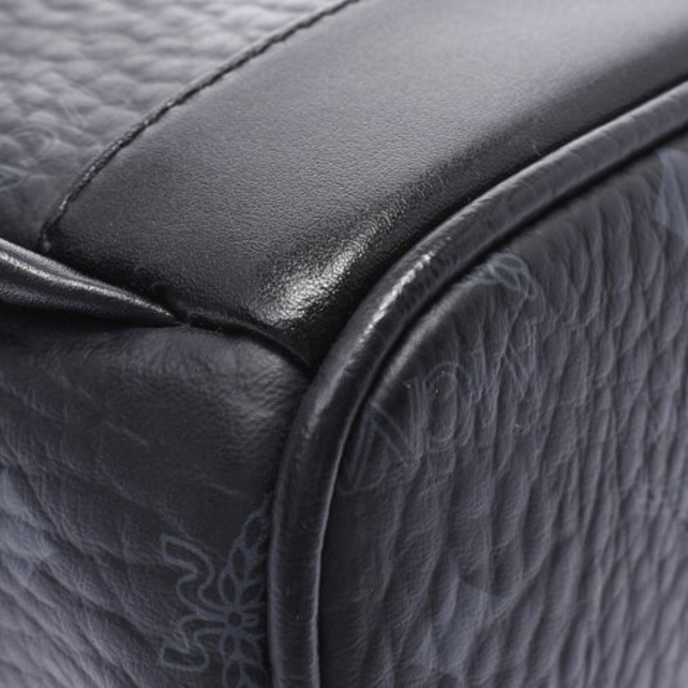 Mcm Backpack Mini Side Studs Black Leather Rucksa… - image 5